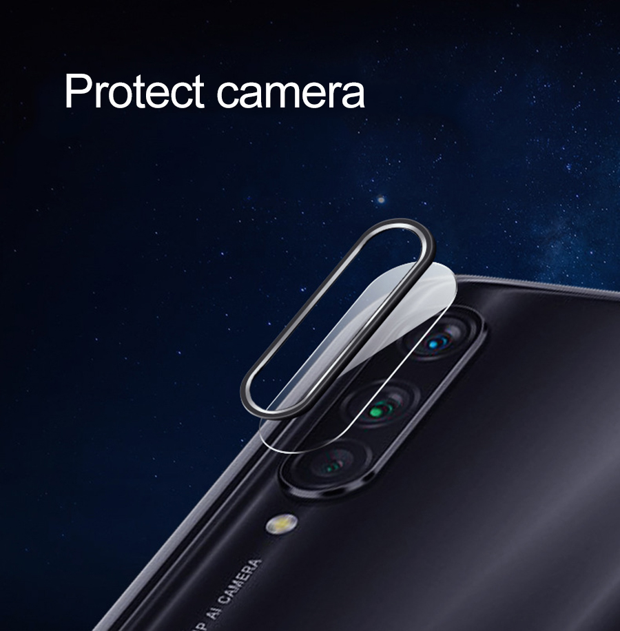 Bakeey-Anti-scratch-Aluminum-Metal-Circle-Ring--Soft-Rear-Phone-Camera-Lens-Protector-for-Xiaomi-Mi--1559945-4